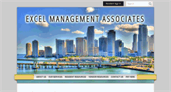 Desktop Screenshot of excelmanagement.net